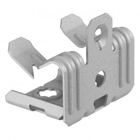 Support clamp, with female thread