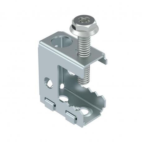 Screw-in support clamp