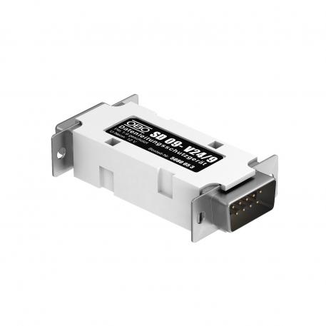 Fine protection for 9-pole RS232 interface