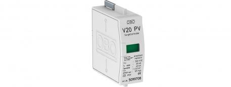 PV SurgeController V20, plug-in arrester, type 2 1 | 440 | IP20
