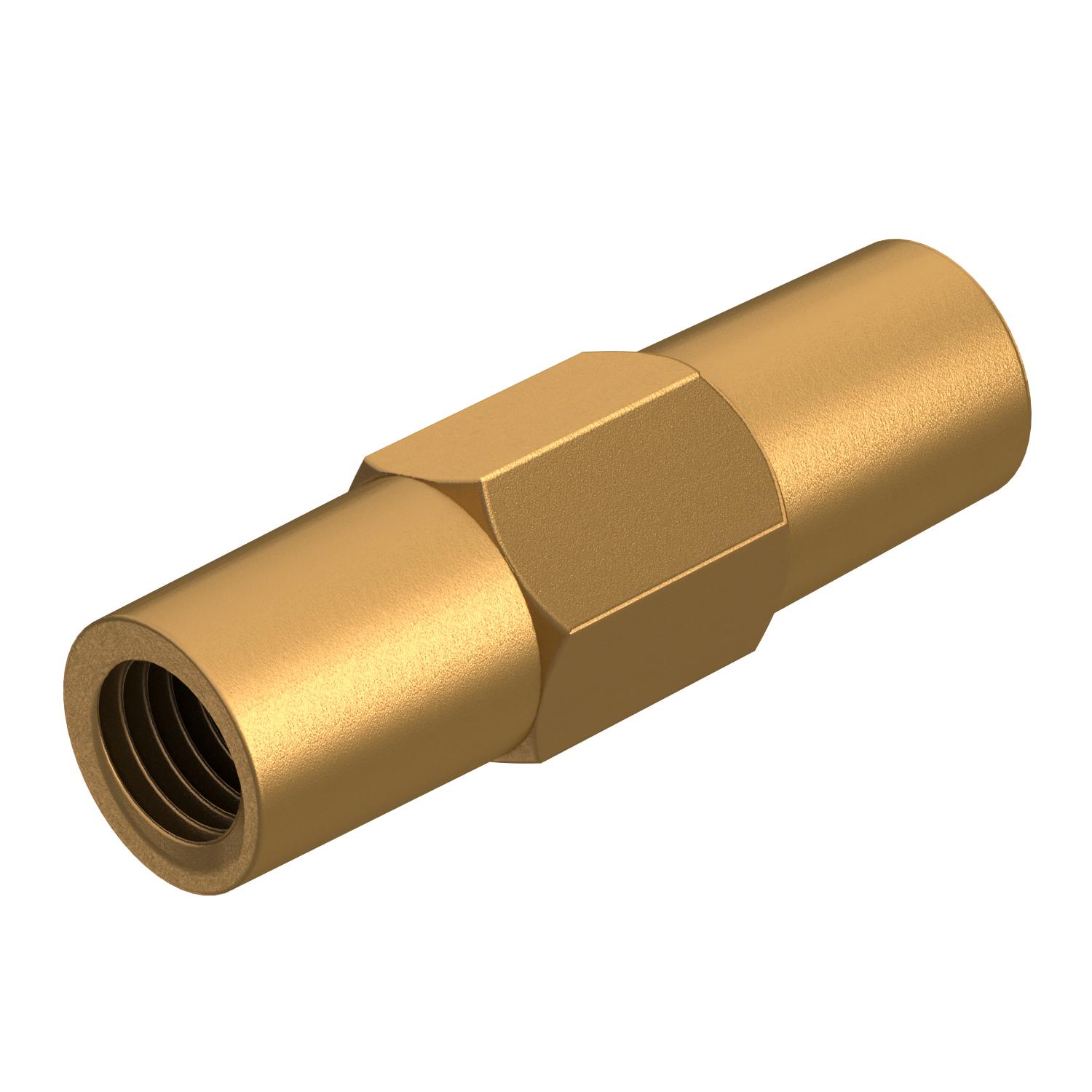 Coupling for earth rod with thread OBO