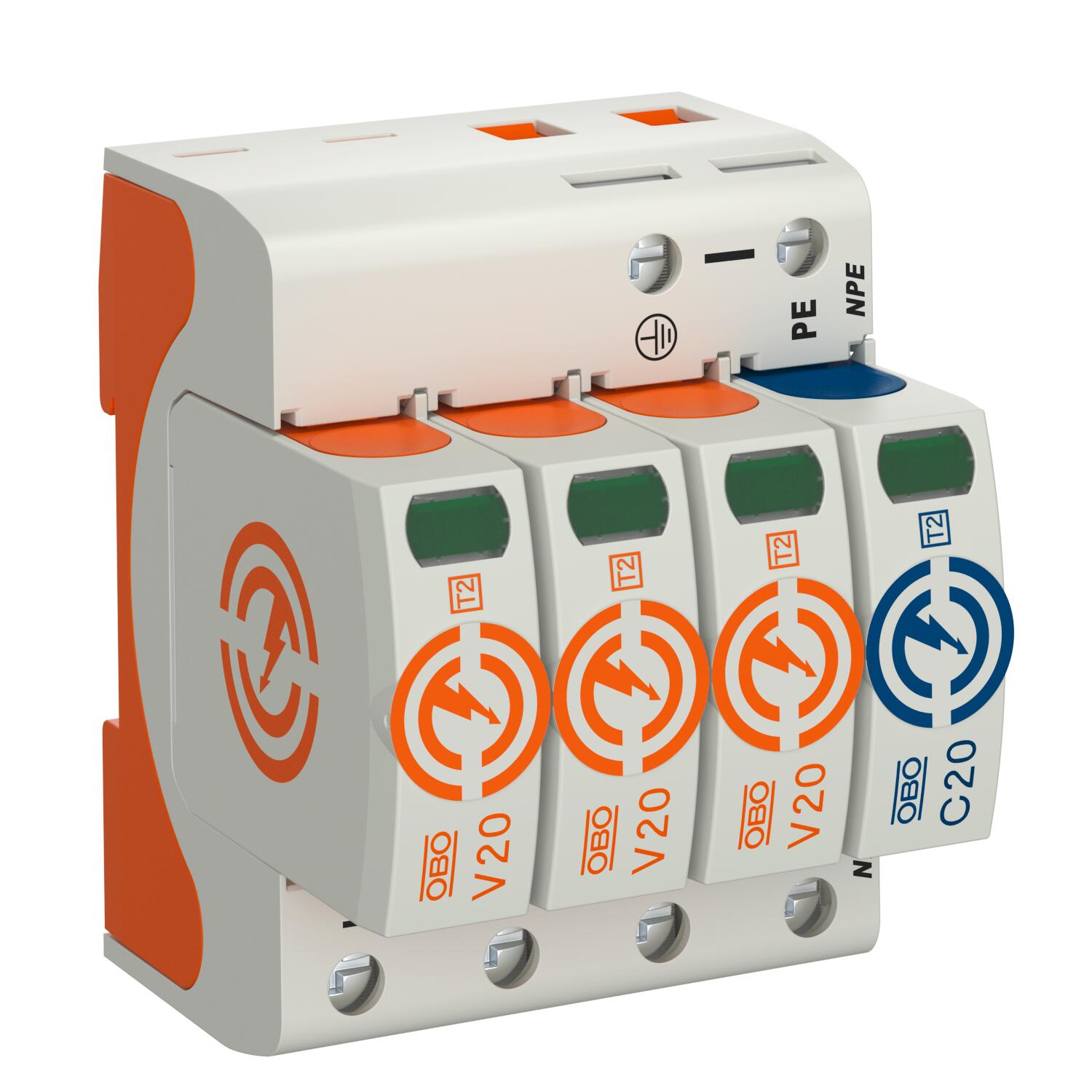 Surge Arrestor V 3 Pole Npe 3 V Obo